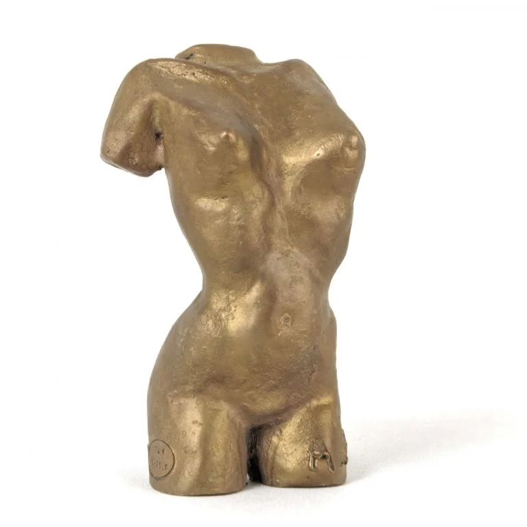 Buste Jeune Sculpture Bronze Aurelie Moreau 09