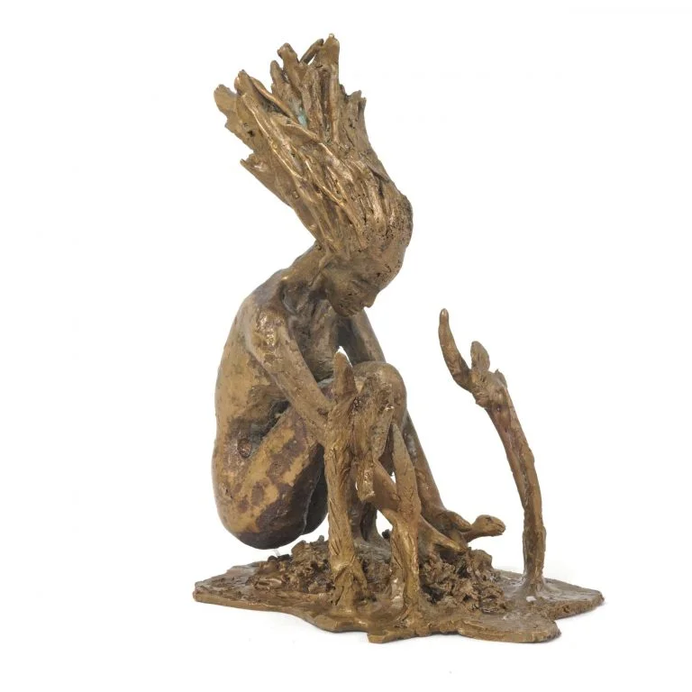 Fille De L Eau Sculpture Bronze Moreau 01
