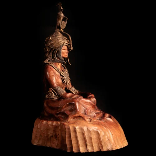 Guerrière pensive