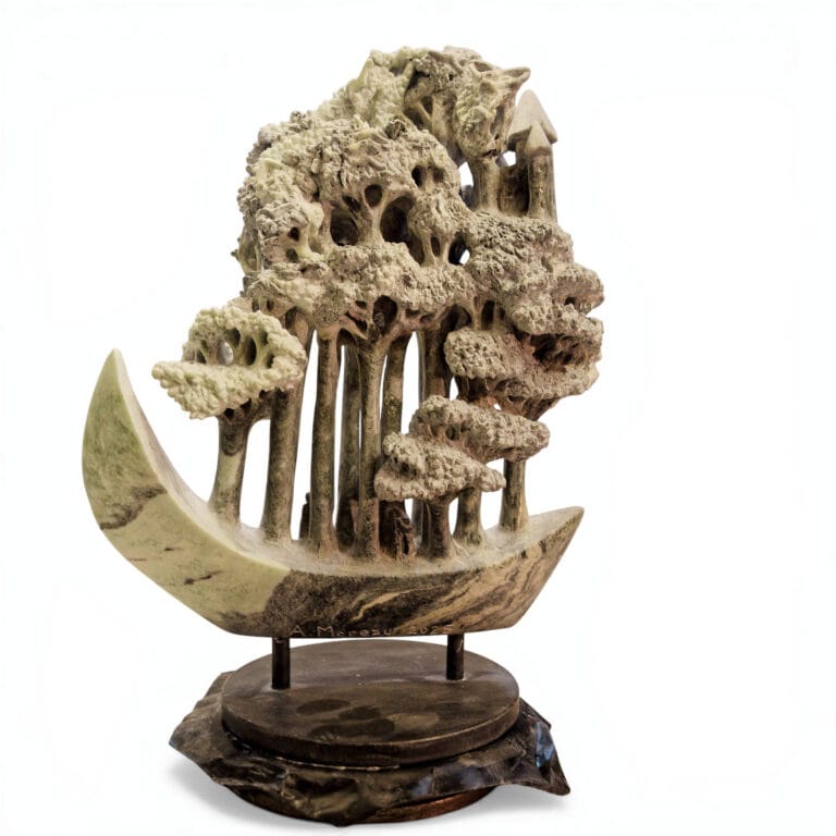 Voyage De La Foret Sculpture Steatite 2026 03